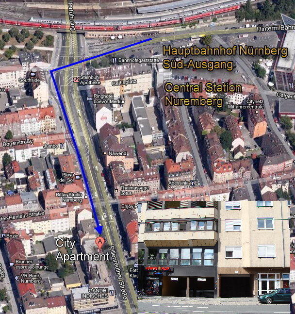 Apartment Am Hauptbahnhof Нюрнберг Номер фото